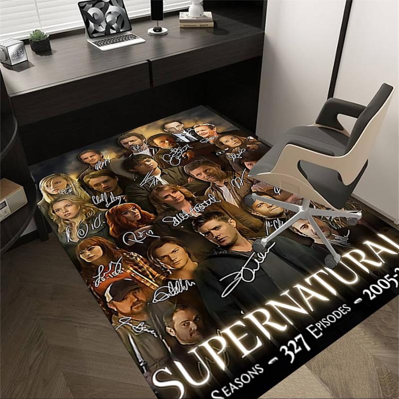 1 шт. Ковер «Сверхъестественное», Ковер для офиса, Коврик для улицы, Декор для дома, Ковер для зоны, Фестиваль