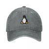Linux tux de Унисекс Бейсболка каска Гольф Одежда Новая Шляпа шляпы со скидкой Бейсбол Унисекс Женская