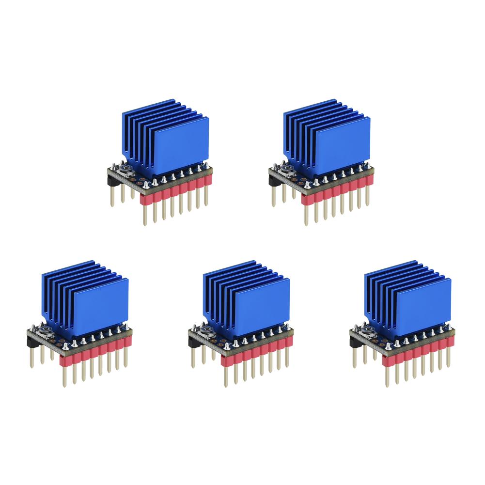 Драйвер шагового двигателя TMC2209 V2.0 2.5A Поддержка режима Step/Dir Uart для 3D-принтера SKR V1.3/1.4 для MKS Robin Nano Tinybee