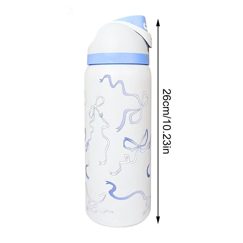 Мультяшные вакуумные фляги и термосы Бутылка для воды Посуда для напитков Термос Тамблер из нержавеющей стали Термокружка для холодного горячего кофе