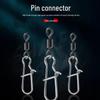 Size 10 Lure Fishing Connector Snap Hook Leader, 50 Pcs, Free Shipping for Newcomers