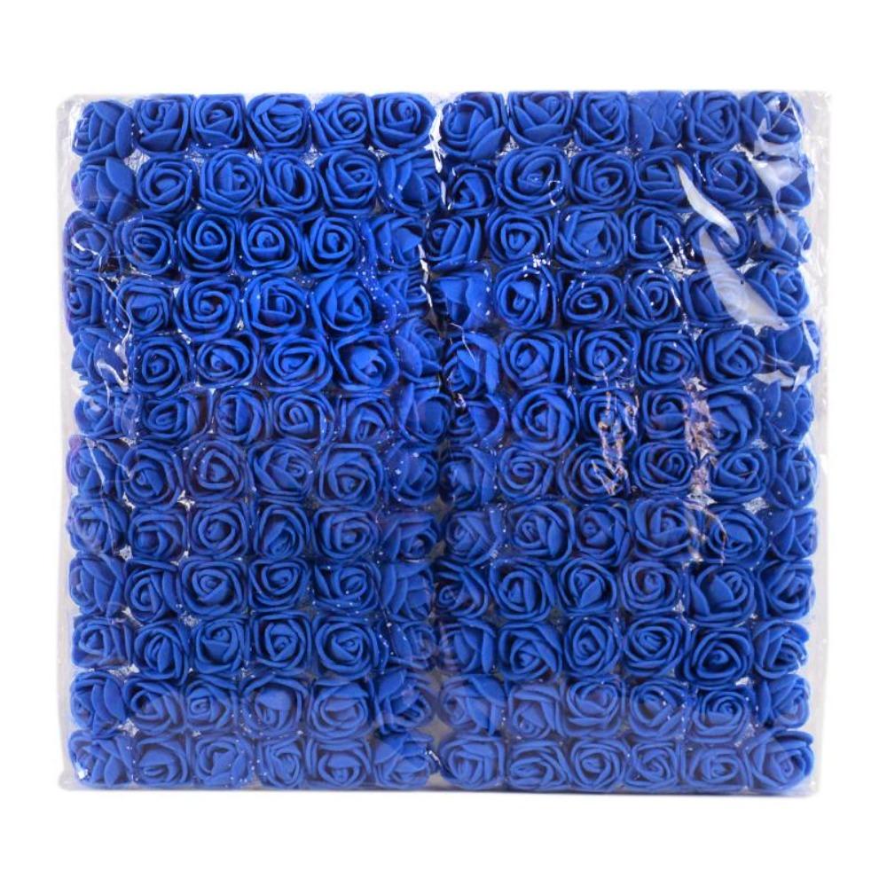 144/288 шт. Мини Кружевная Роза Искусственный Цветок Маленькие Головки Роз из Пенопласта Свадебное Украшение DIY Ремесло Букетные Принадлежности