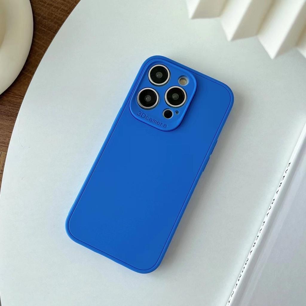 Применимо к iPhone16Pro Матовый силиконовый ТПУ Мелкое отверстие Apple 15 Полная упаковка Противоударный Мягкий защитный чехол