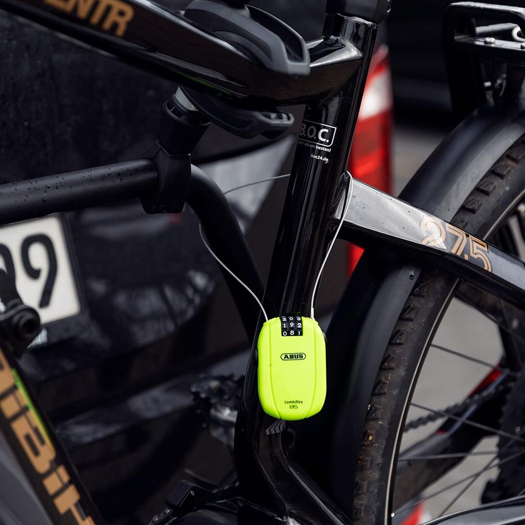 ABUS Bicycle Cable Cable COMBIFLEX (Abus) Lock, Lightweight, Compact, Length 105cm, [2-Year Warranty]
