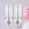 Silver Shampoo Dispenser ABS Plastic Lotion Dispenser Durable Soap Dispenser  Commercial Use