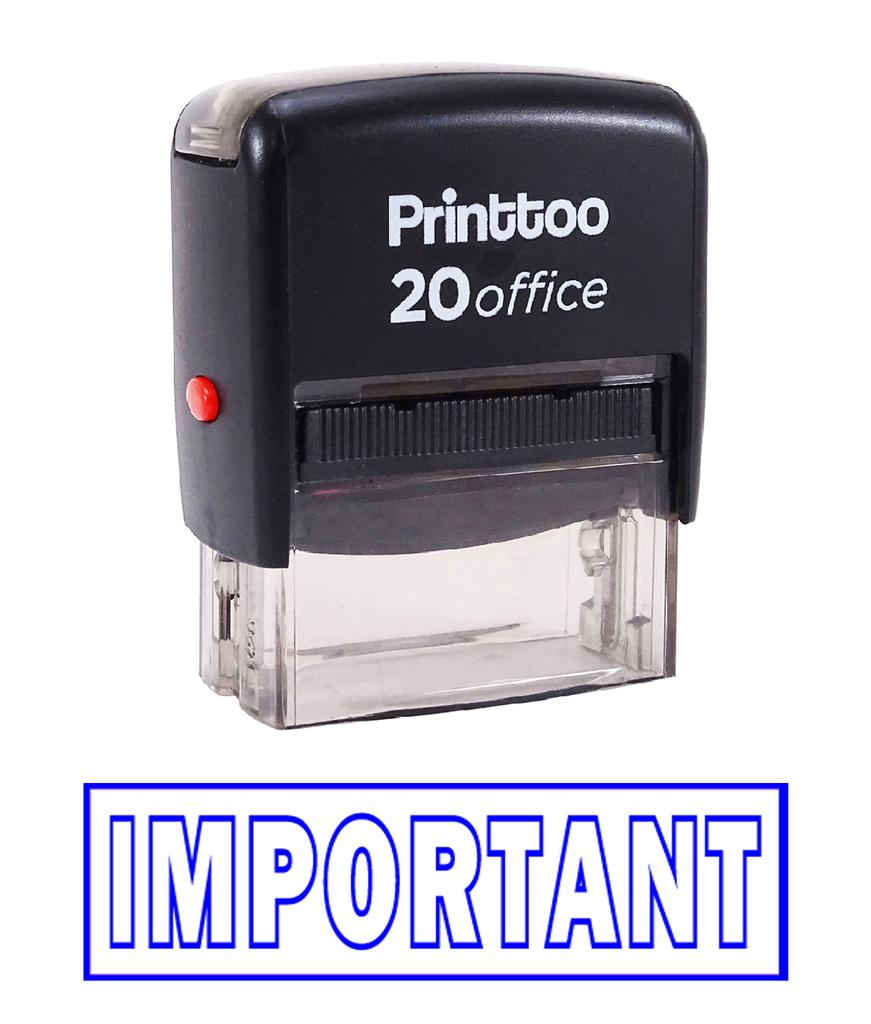 Printtoo Custom Stamp Self Inking APPROVED Rubber Stamp Office