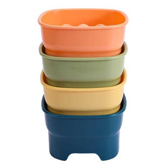 Миска для домашних животных, противоудушающая миска для кошачьей еды, стабильное основание, большая емкость, медленная собака