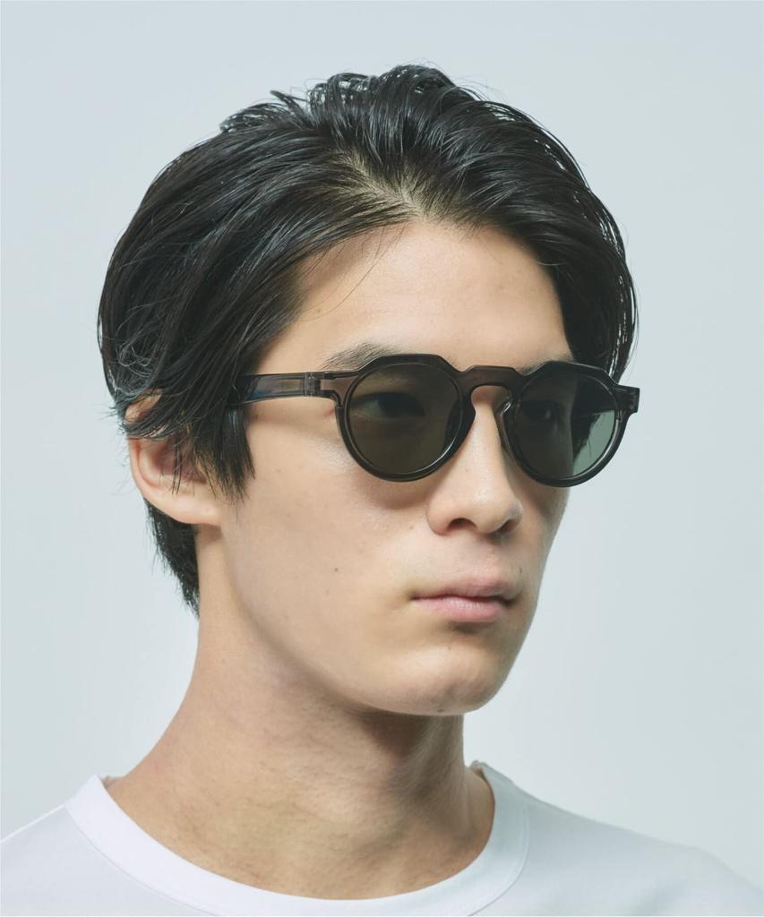 Jugaad 14 Made In Japan Sunglasses HORIZON CLEAR Horizon Clear FREE Black [Jugaad14]