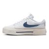 Nike Court Legacy Lift Белые рассеянные синие женские кроссовки Светло-орево-коричневый парус DM7590-104