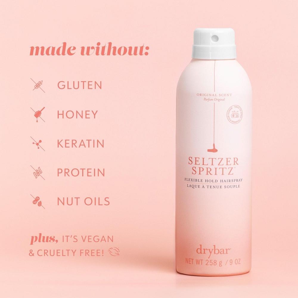 Лак для волос Drybar Travel Size Seltzer Spritz с эластичной фиксацией 1,7 унции