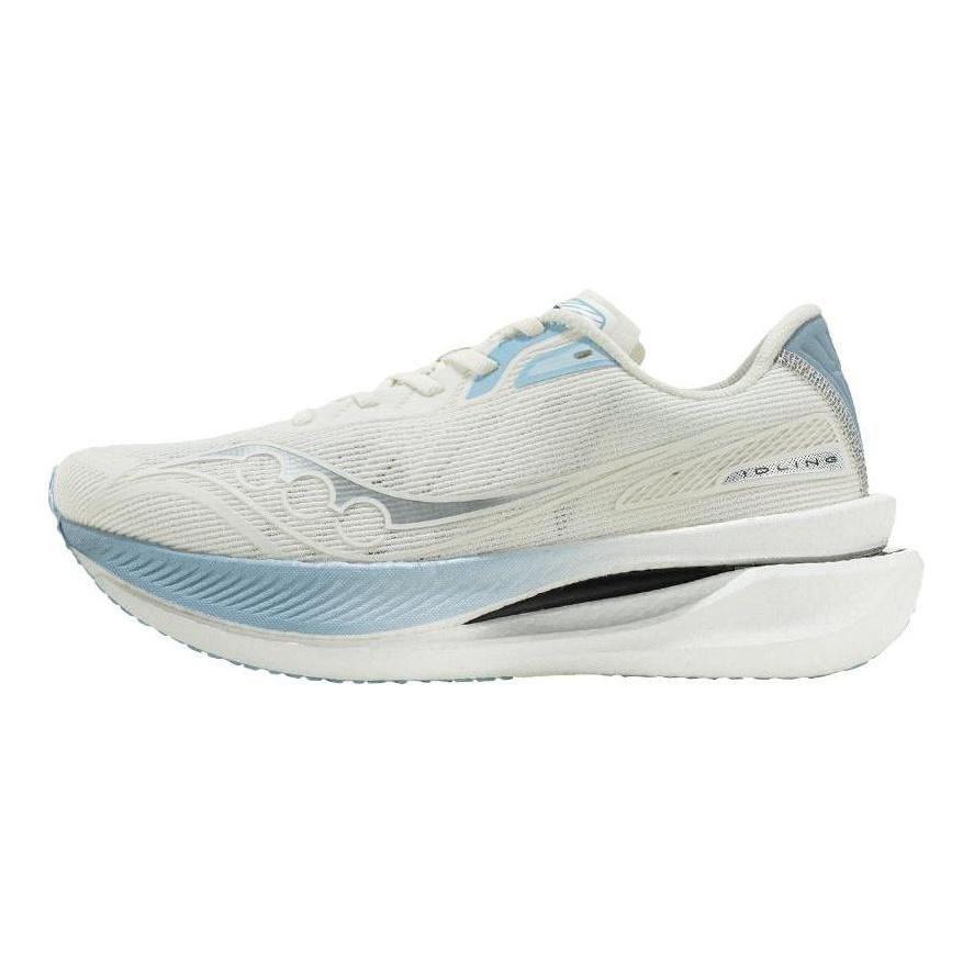 SAUCONY IDLING Круизные Нескользящие Износостойкие Низкие Тренировочные Беговые Кроссовки Унисекс Бело-Синие S28191-3