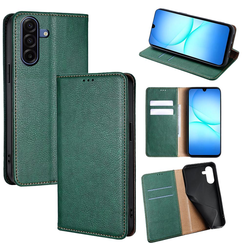For Samsung Galaxy A17 5G Case Wallet PU Leather Magnetic Auto-Absorbed Phone Cover