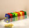 Flower Tea Bag Storage Box Transparent Display Box 8-Grid Classification Box Multi Functional Desktop Organizing Tool