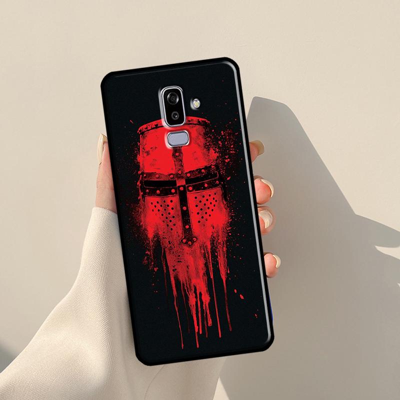 Чехол Templar Knight для Samsung Galaxy J4 J6 Plus 2018 A6 A7 A8 A9 J8 J1 2016 A3 A5 J3 J7 J5 2017 чехол