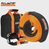 ALL-TOP Off-Road Rescue Tow Rope, Heavy-Duty Nylon, Wear-Resistant with Soft Shackle & U Hook