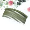 15 зубцов, матовая расческа ярких цветов, зажим для волос, аксессуары для укладки волос, женские заколки для волос, головной убор, свадебные украшения для волос, сделай сам, ювелирные изделия