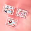 Kawaii Sanrio Hello Kitty Cinnamoroll Cotton Swab Jewelry Storage Box Melody Kuromi Cute Cosmetics Sundries Press Organizer Boxs