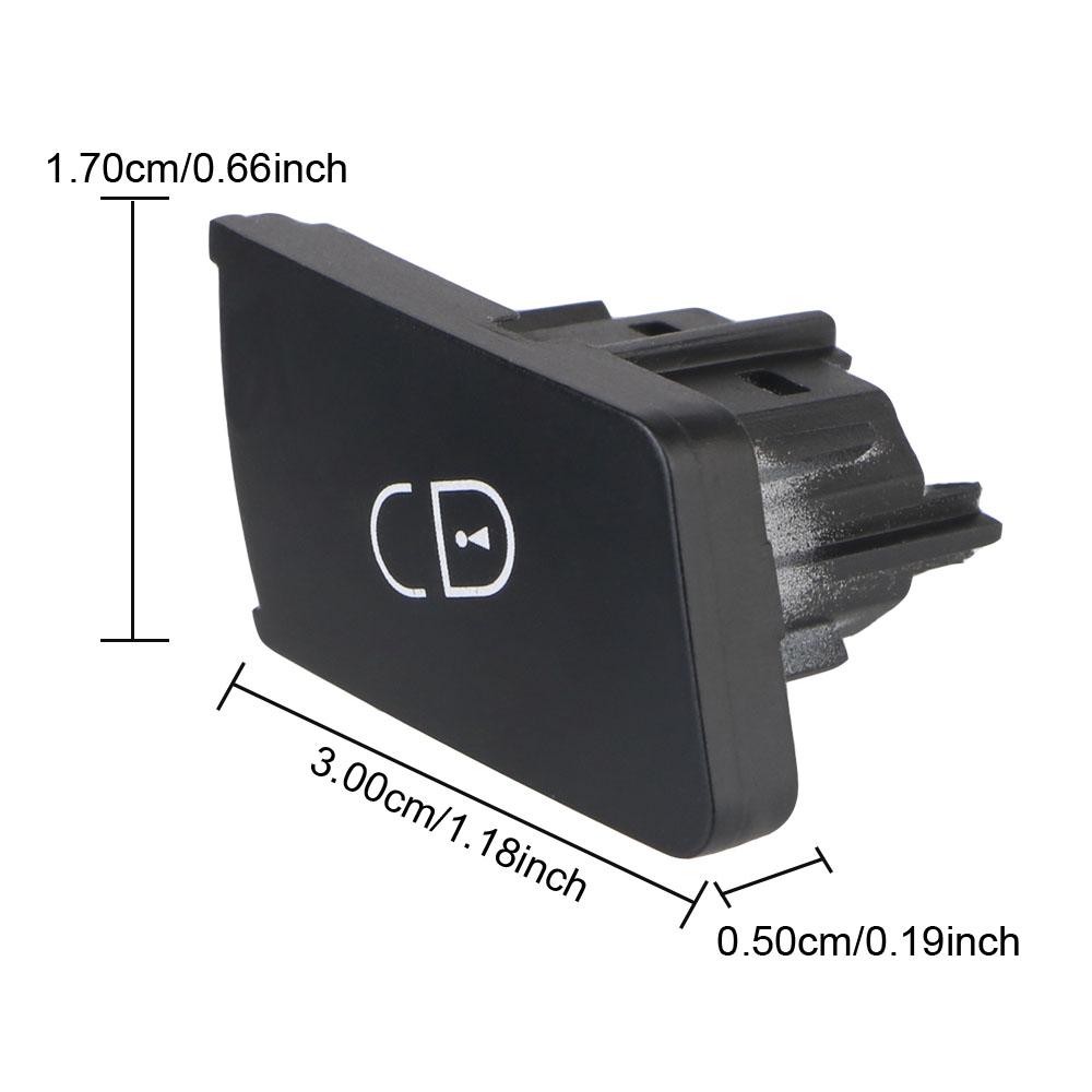 Левая правая кнопка замка двери замена салона автомобиля аксессуары для Mercedes Benz C GLK W204 E Class W212 W207