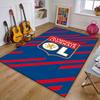 Olympique Lyonnais Logo Design Rug Patterned carpet, suitable as a non slip play mat for the living room and bedroom sofa