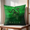 Trendy brand RRAZERR Cushion Cover Natural Linen Organic Fabric DoubleSided Printing Couch Pillow Covers Home Decor