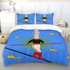 Duvet Cover Funny Patterns Cartoon Digital Printing Home Pillowcase Set Adult Bedroom Children Comforter Bedding