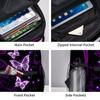 Mushroom Print Rucksacks for Boys/Girls Children Best Gifts 2D Flat Animated Laptop Bags Teenage Rucksack Outside Leisure