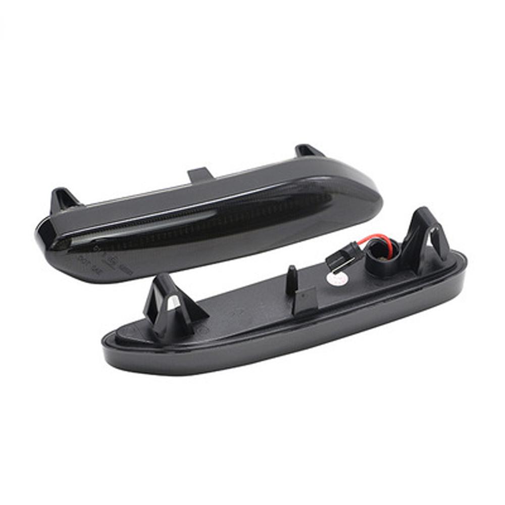 Светодиодный плавный указатель поворота, динамический светодиодный боковой габаритный фонарь, 12 В, боковой повторитель, панельная лампа для BMW, Mini Cooper R60 R61