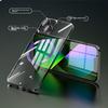 HotFire IPhone 13 Case, Protective Cover with Electroplated Anti-Drop Camera Protection, Full Coverage Magnetic Transparent Case - Dark Purple
