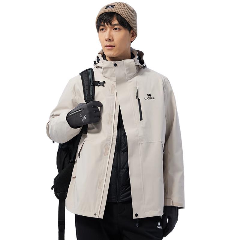 Camel Унисекс outdoor пуховик 3-в-1