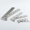 Damping Pivot Hinge Stainless Steel Rotating Invisible Door Pivot Hinge Furniture Hardware Side Axis Flip Window Support Hinge