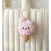 Официальный брелок для плюшевой куклы Minini BTS BT21 с мороженым