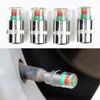 Auto Tire Tyre Pressure Monitor Valve Stems Cap Cover 38 32 36 PSI Sensor 3Color