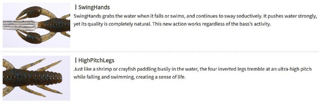 OSP Мягкая приманка Dolive Craw 3 дюйма W-008 (7156)