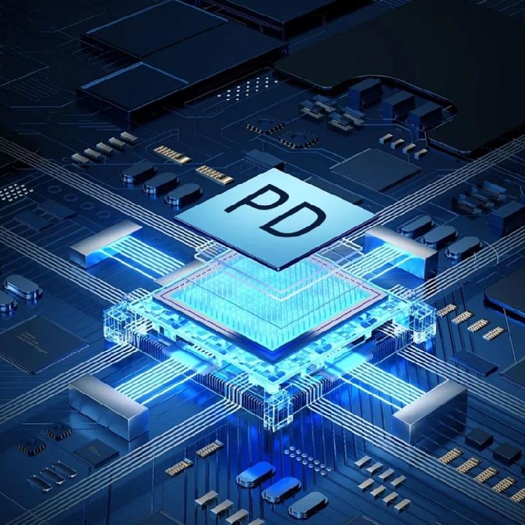 Магнитный адаптер для зарядки Type C на 2/4 контакта, расстояние 7,62 мм, с синим светодиодом, для костных наушников, смарт-часов