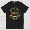 Antisocial Butterfly Cotton Summer Casual Cool Loose T-Shirt