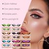 Zephoco Наклейки для теней и ресниц, Ленивые наклейки-патчи для теней и ресниц, Многоразовые наклейки для макияжа глаз 2-в-1, Самоклеящиеся, Быстрый макияж