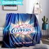 Custom Name Blanket Clippers Ice Blanket Bedding Blanket for Travel, Camping, Living Rooms, Offices, Sofas, Fan Christmas gift
