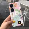 For Oppo Reno 8T 4G Case CPH2481 Luxury Art Printed Cover Silicone Soft TPU Phonw Case For Oppo Reno8 T 5G Reno 8T Reno8T Bumper
