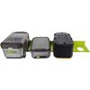 2PACKS Metal Battery Holder 4 Slot Mounting Organizer Fit for RYOBI 18V Ni-Mh NiCAD Lithium-Ion ONE+ Battery