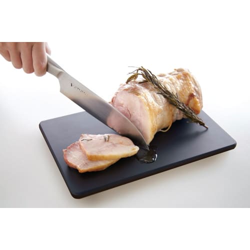 Yoshikawa EA toCO Ita Короткая разделочная доска, Черная, 26 см шириной x 17 см глубиной x 1 см высотой, Сделано в Японии, AS0014