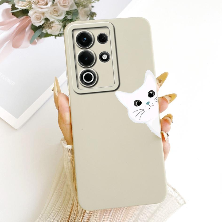 For Itel S25 Ultra Case S686LN Fashion Flower Painted Cover Soft Silicone Funda For Itel S25 S685LN Bumper ItelS25 S25Ultra Etui