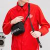 Dickies Removable Adjustable Strap Zipper Polyester Small Square Bag Waist Bag Shoulder Bag Crossbody Bag Regular Women bags Black 193U90LBB07BK02
