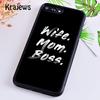 Krajews Super Wife Boss Mom Phone Case Cover For iPhone 17 Air 16 15 14 plus 11 12 13 pro max coque Fundas