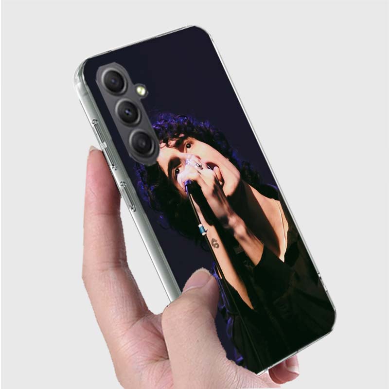 Singer S-Sombr Phone Case for Samsung A16 A26 A36 A56 A17 A37 A57 A07 A06 A02S A03 A04S A05S Galaxy Note 20 10 A50S A71 A51 A31