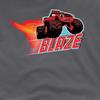 Blaze & The Monster Machines Unisex Adult Badge T-Shirt