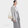 [Pre-Owned] Metal Logo Calfskin Crossbody Shoulder Bag - Very Good #E097ET