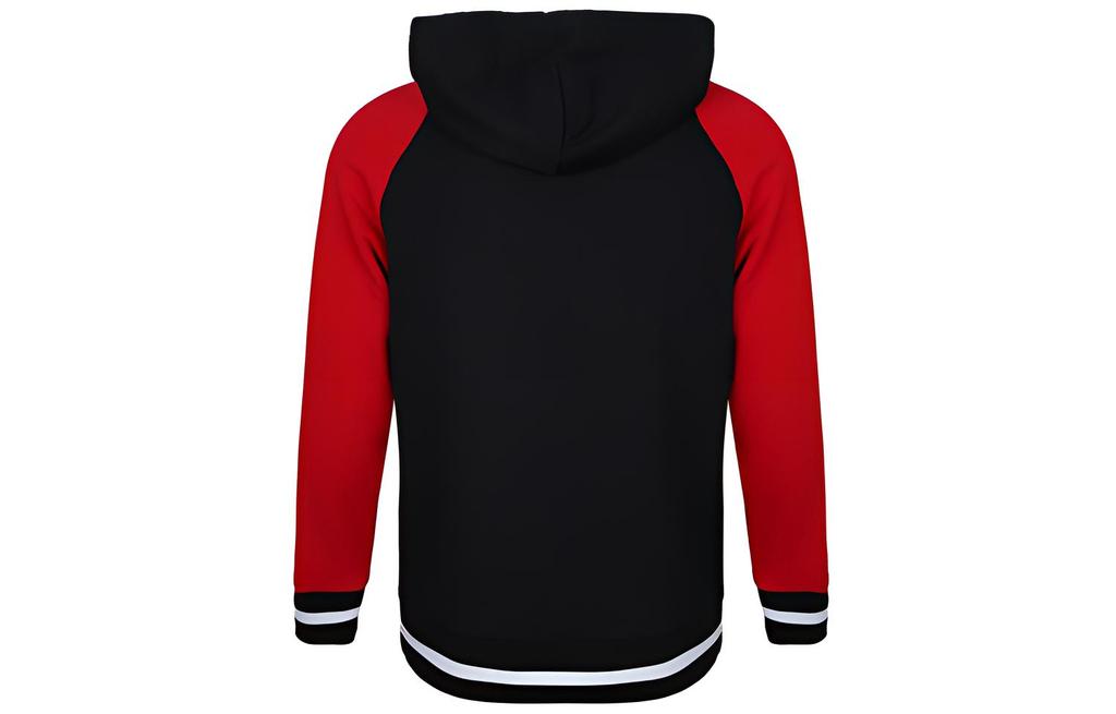 Men's Converse Sweatshirts Men's Black Hooded Moderate Straight Fit