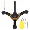Portable Foldable Heavy Duty Clarinet Flute Stand with Cleaning Kit Detachable Woodwind Holder