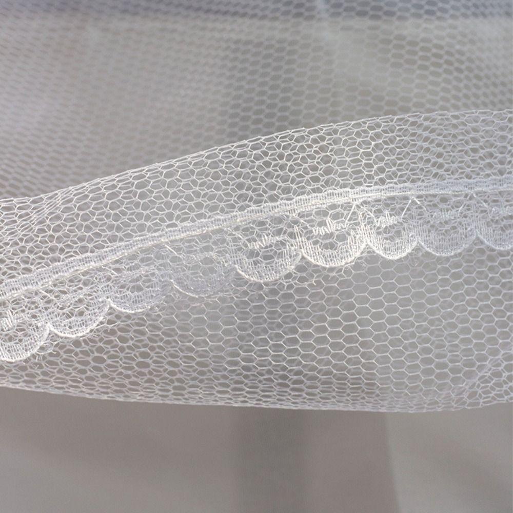 Fashion 42cm Lolita Petticoat Elastic Waist Lace Edge Crinoline Underskirt Breathable 2 Hoops Ball Gown Underskirt Maid Dress