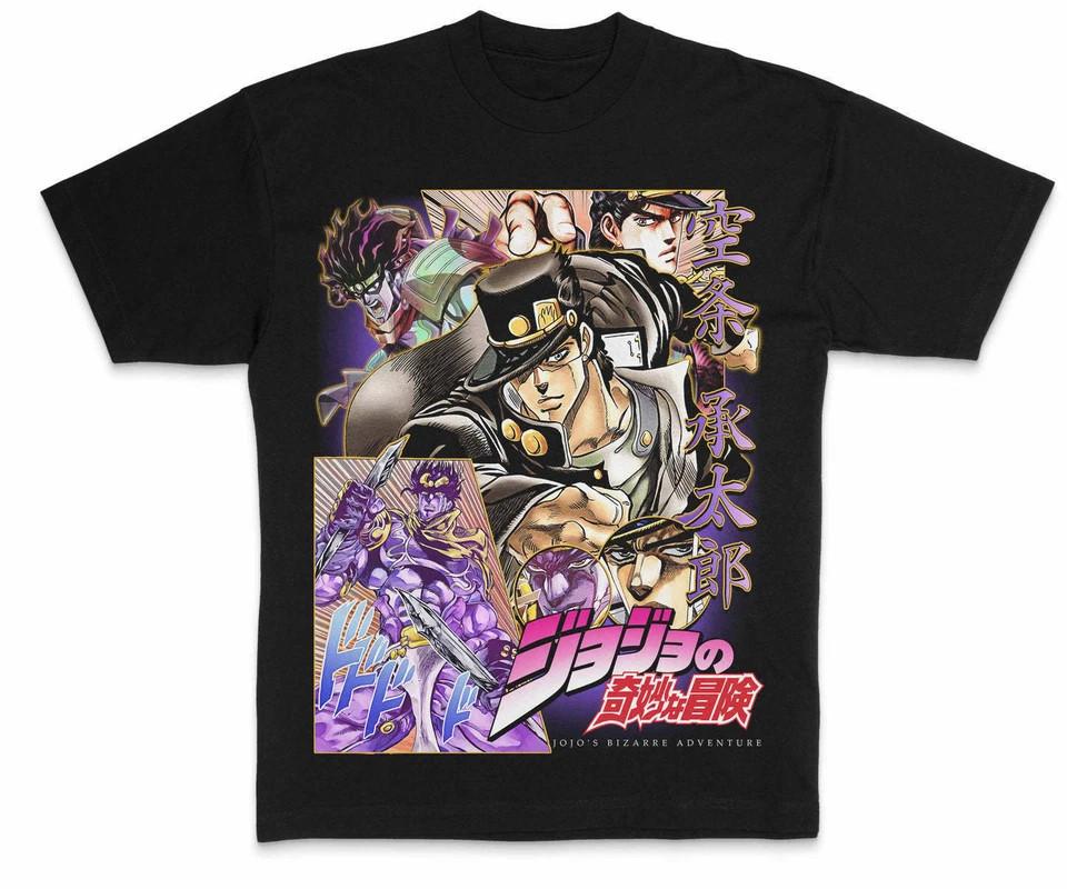JoJo's Bizarre Adventure Casual T-Shirt Graphic Cotton Tee Men 7